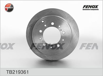 Диск тормозной задний FENOX TB219361