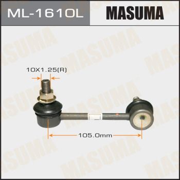 Тяга стабилизатора передняя левая Masuma ML1610L