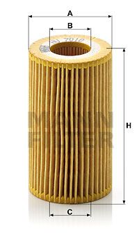 Фильтр масляный MANN-FILTER HU7010Z