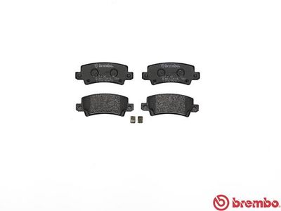 Колодки тормозные дисковые задние BREMBO P83065