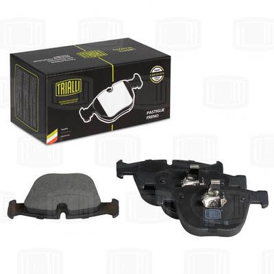 Колодки тормозные дисковые задние TRIALLI PF4007