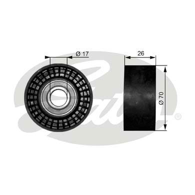 Ролик ремня приводного GATES T38018