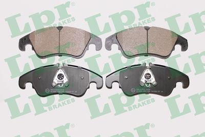 Колодки тормозные передние без датчика LPR 05P1420