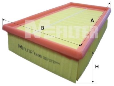 Фильтр воздушный M-Filter K498