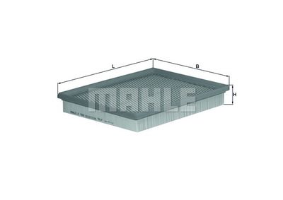 Фильтр воздушный MAHLE LX1662