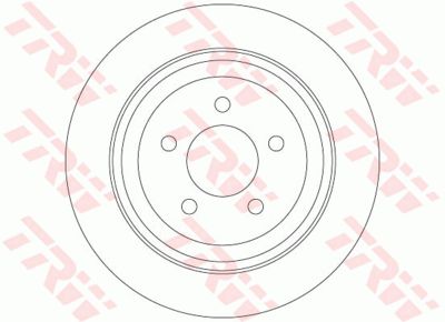 Диск тормозной TRW DF6341