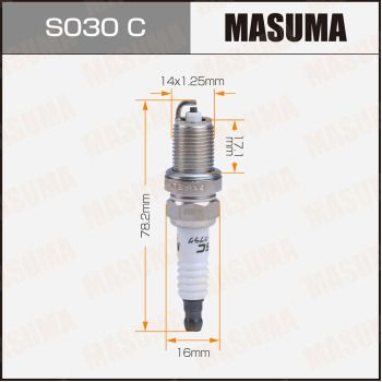 Свеча зажигания Masuma S030C