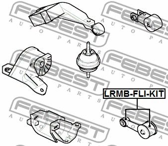 Подвеска, двигатель Land Rover Freelander/Freelander Soft Top 98>06