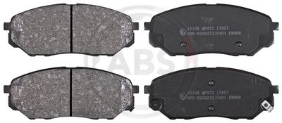 Колодки тормозные передние Kia Sorento/Sorento Prime III 15> Hyundai Santa FE IV 18>20