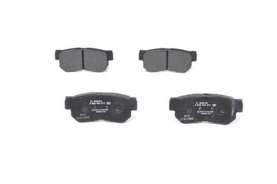 Колодки тормозные задние Hyundai NF V/Santa FE I/Tucson 98>11 Kia Opirus 03>