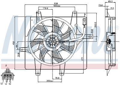 Вентилятор радиатора Chrysler PT Cruiser 00>10
