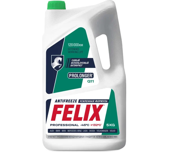 Антифриз зеленый FELIX 430206031