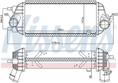 Интеркулер LUZAR LRIC08Y0