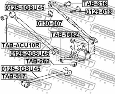Болт TOYOTA 4840948020
