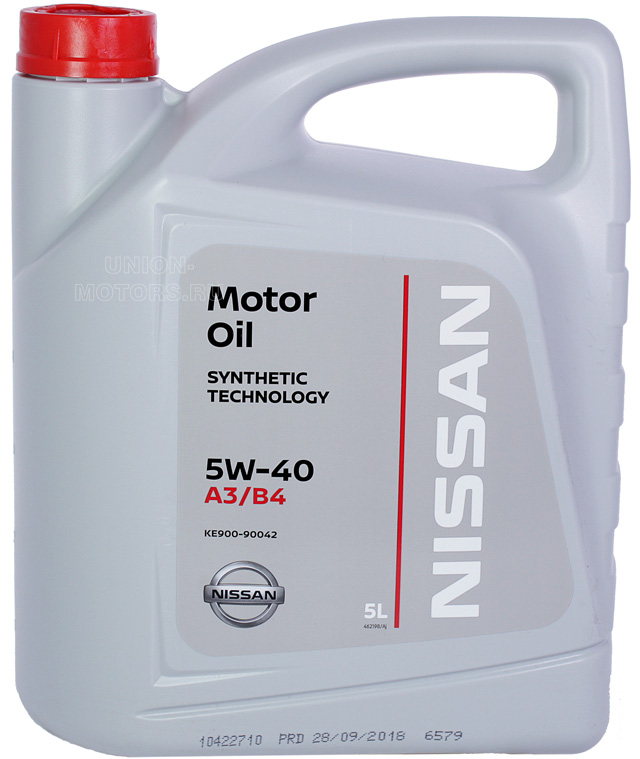 Масло моторное синтетическое NISSAN KE90090042R