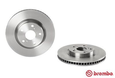 Диск тормозной передний вентилируемый BREMBO 09A41710