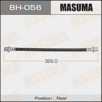 Шланг тормозной задний левый Masuma BH056