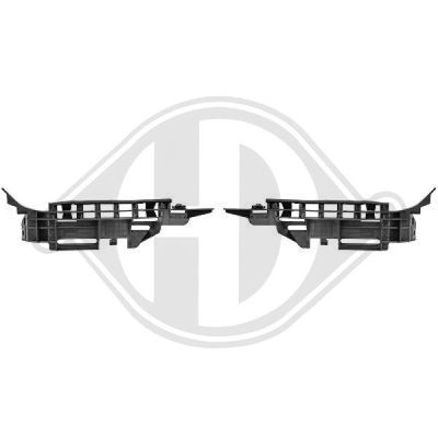 Кронштейн переднего бампера Citroen/Peugeot 741634