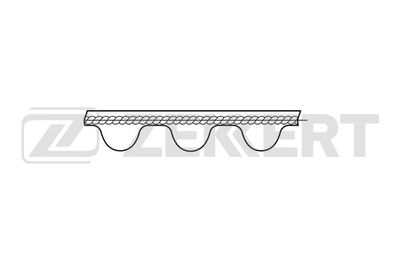 Ремень зубчатый ГРМ Zekkert ZR1050