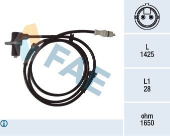 Датчик АБС FAE 78067