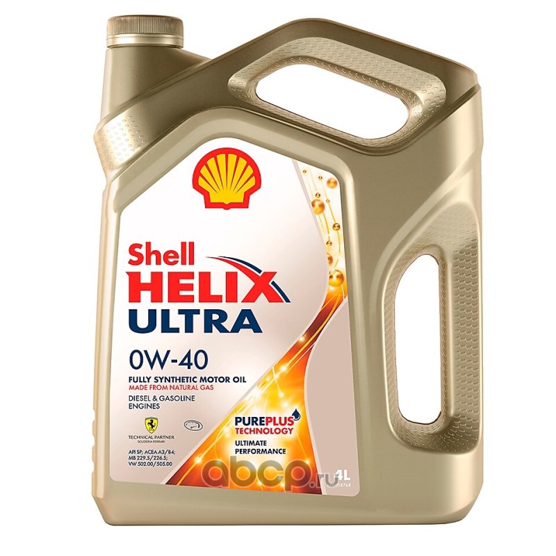 Масло моторное SHELL 550055900