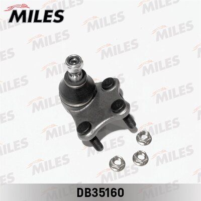 Опора шаровая левая с крепежом Miles DB35160