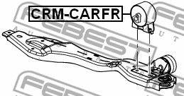 Подушка двигателя передняя FEBEST CRMCARFR