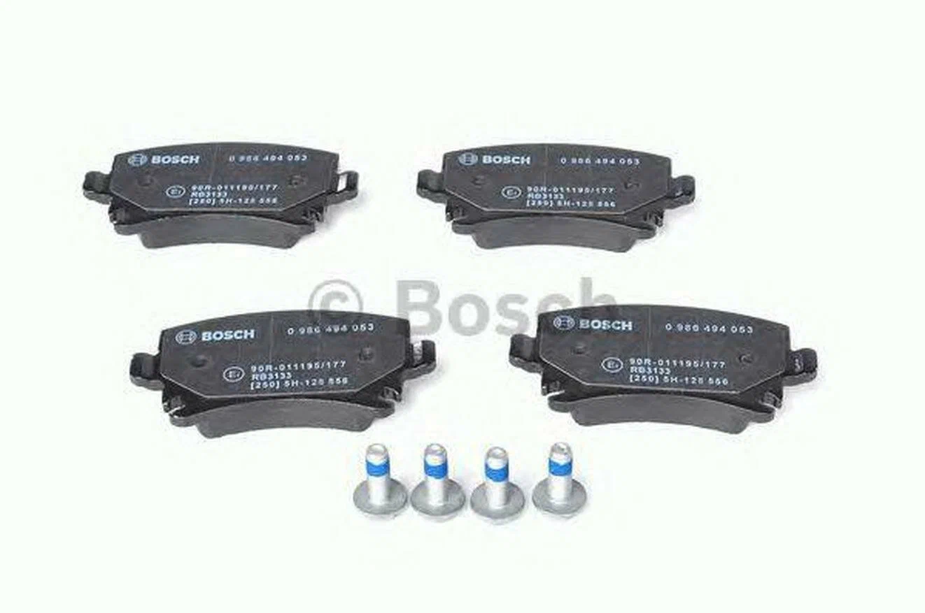 Колодки тормозные дисковые задние Bosch 0986494053