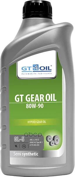 Масло трансмиссионное полусинтетическое GT OIL 8809059407844