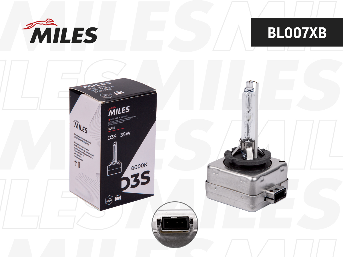 Лампа Miles BL007XB