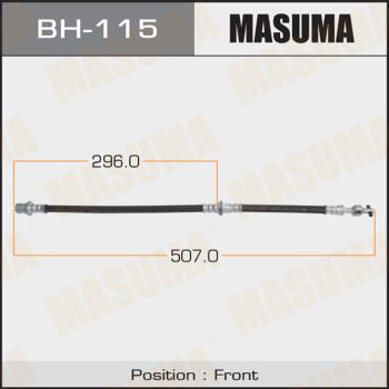 Шланг тормозной Masuma BH115