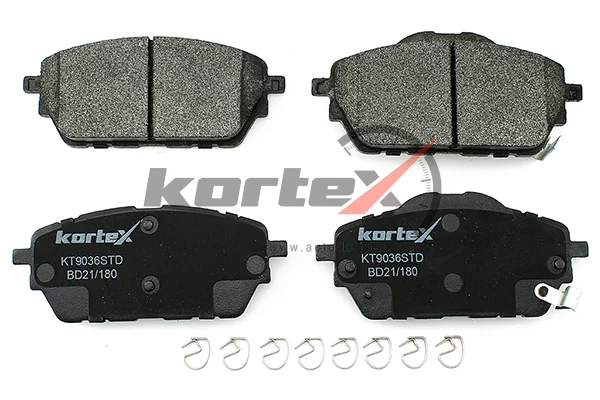 Колодки тормозные дисковые KORTEX KT9036STD