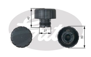 Крышка бачка расширительного GATES RC244