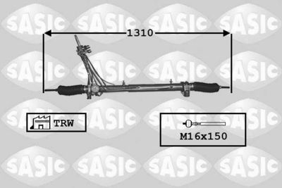 Рейка рулевая с ГУР SASIC 7170026