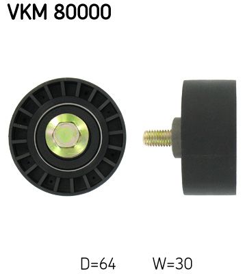 Ролик натяжителя SKF VKM80000
