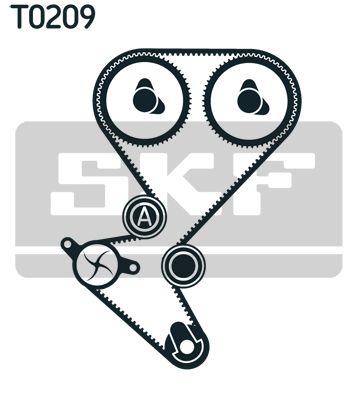 Комплект ремня ГРМ SKF VKMA03258