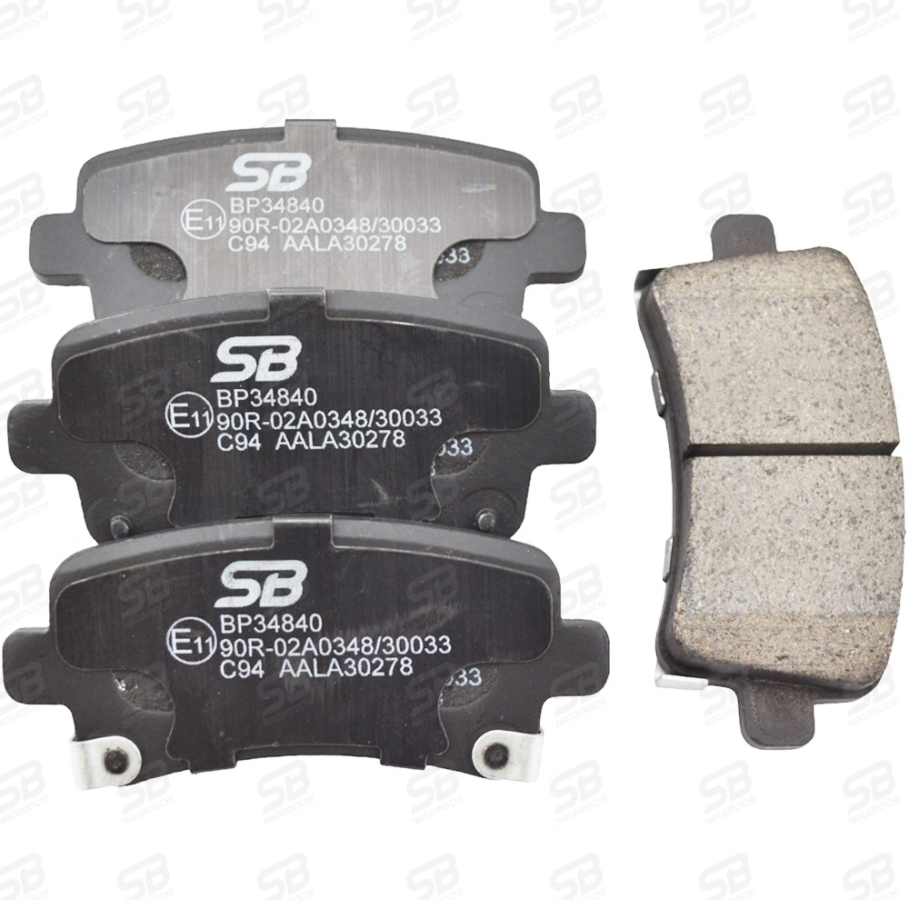 Колодки тормозные задние SB NAGAMOCHI BP34840