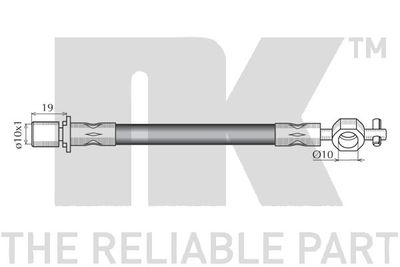 Шланг тормозной NK 854536