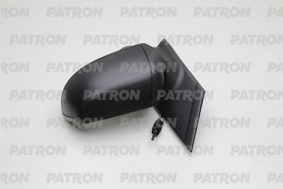 Зеркало наружное в сборе левое механическое выпуклое PATRON PMG1219M01