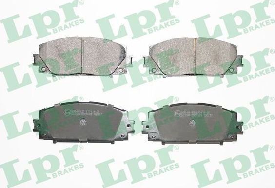 Колодки тормозные передние LPR 05P1529
