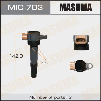 Катушка зажигания Masuma MIC703