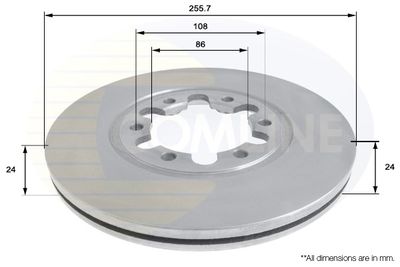 Диск тормозной передний ALLIED NIPPON ADC0452V