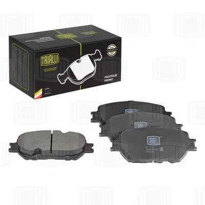 Колодки тормозные дисковые передние TRIALLI PF1912