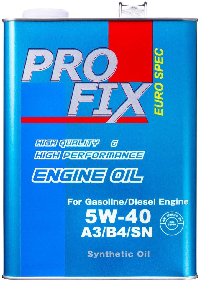 Масло моторное синтетическое PROFIX SNA3B45W40C