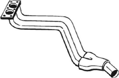 Глушитель средняя часть POLMOSTROW 0452