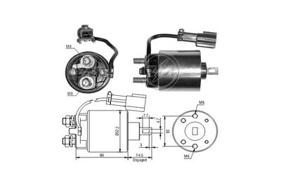 Реле втягивающее ERA ZM719