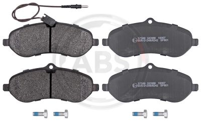 Колодки тормозные передние Citroen/Peugeot 1623160380