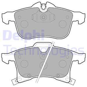 Колодки тормозные дисковые комплект DELPHI LP1861