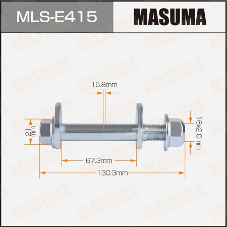 Болт развальный Masuma MLSE415
