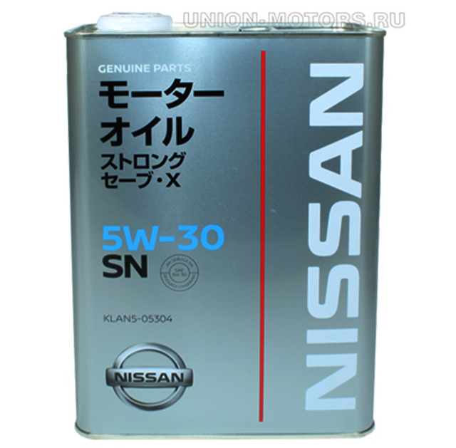 Масло моторное NISSAN KLAN505304